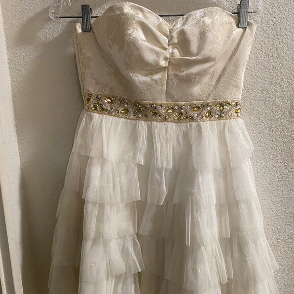 Strapless Formal Dress - Picture 2 of 5